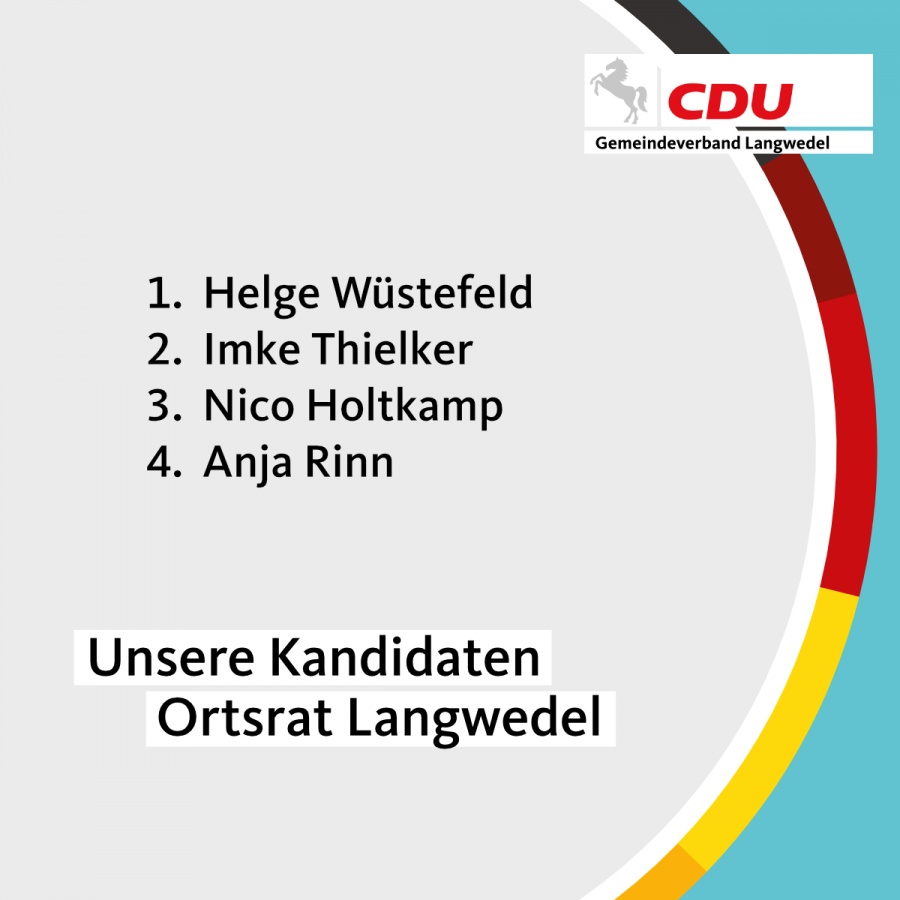 Kandidaten Ortsrat Langwedel